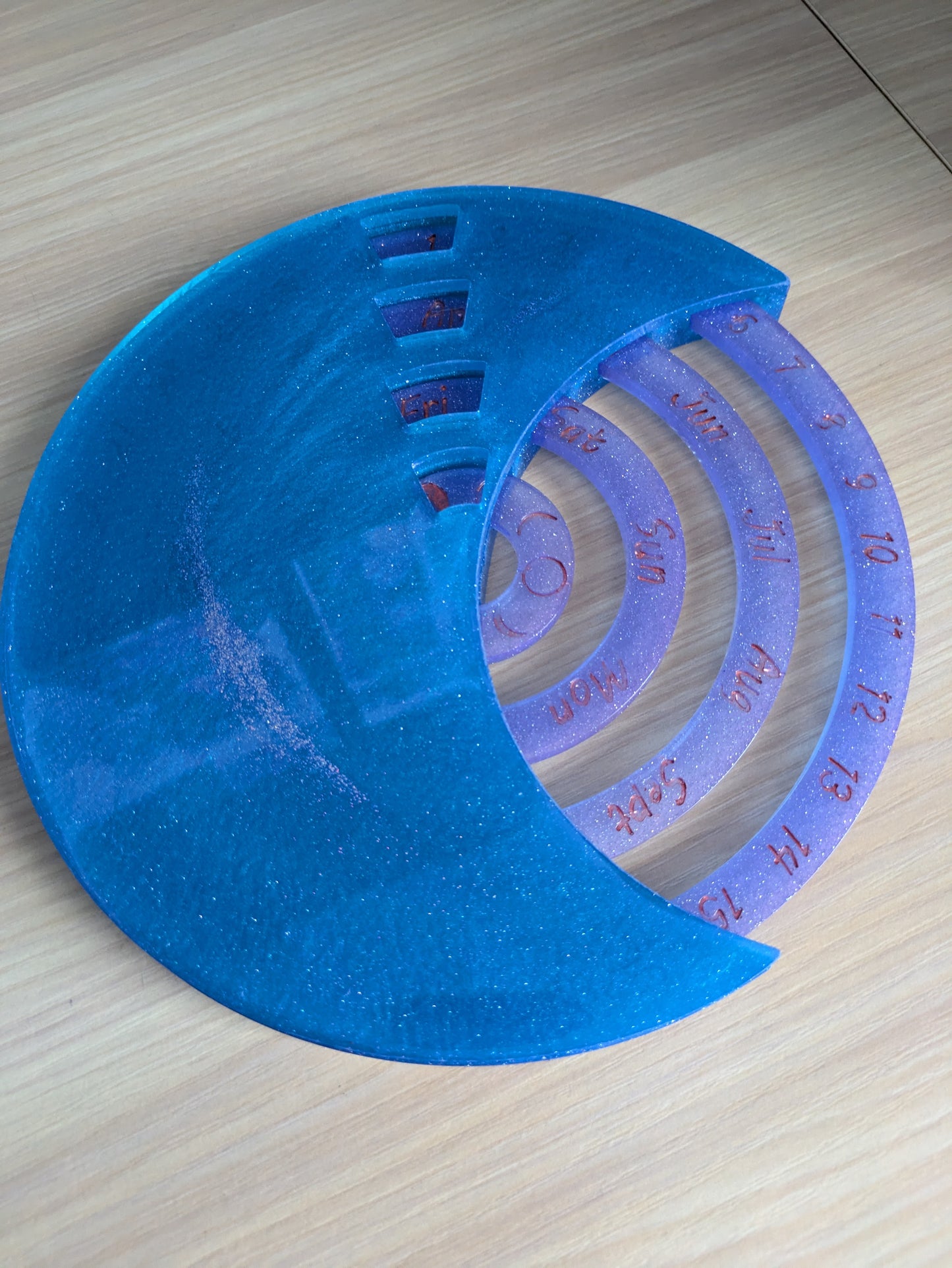 Rotating calender