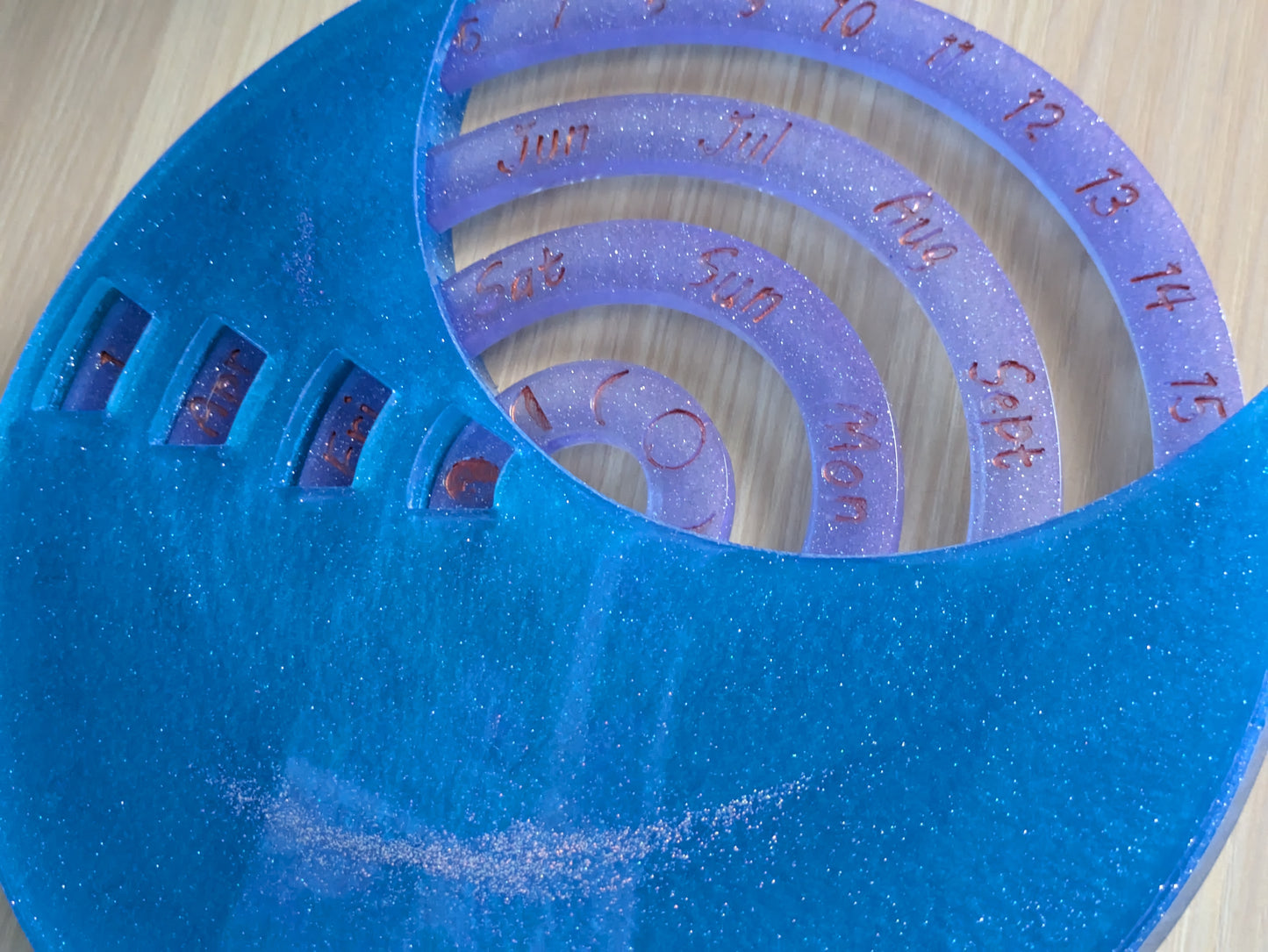Rotating calender